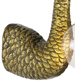 Applique da parete vintage in ottone - Animal Camel Bird