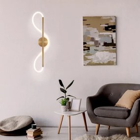 Applique LED EMMA LED/19W/230V oro