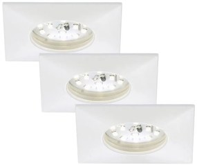 Briloner 7205-036 - SET 3x Lampada LED da incasso ATTACH LED/5W/230V IP44 bianco