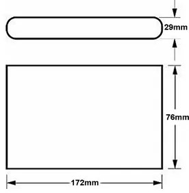 Applique a LED da esterno FLOW LED/6W/230V IP54 nero