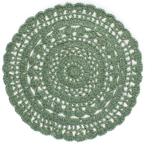 Tovaglietta in misto cotone ø 35 cm Crochet – Rex London