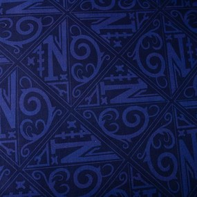 Set copripiumino e federa da bambini blu scuro in cotone per letto singolo 140x200 cm Wednesday "Rain" – Jerry Fabrics