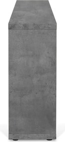 Libreria grigia effetto cemento 150x83 cm Berlin - TemaHome