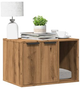 Recinto Lettiera Rovere Artigianale 60x40x40 Cm İn Truciolato /
