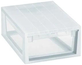 Cassettiera Terry Light Drawer M Multiuso Trasparente (29,6 x 39 x 16 cm)