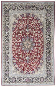 Isfahan Tappeto persiano 320x200 Rosso (Iran) Annodato A Mano
