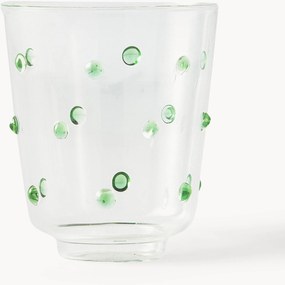 Set di 2 bicchieri in vetro borosilicato soffiato Nob