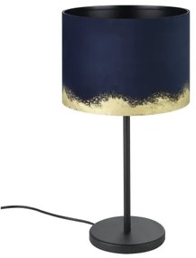 Eglo 39975 - Lampada da tavolo CASUARITA 1xE27/40W/230V blu/oro