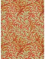 Morris & Co Carta da parati Willow Bough - Tomato/ Olive