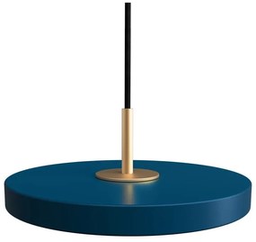 Lampada a sospensione a LED in colore petrolio con paralume in metallo ø 15 cm Asteria Micro - UMAGE