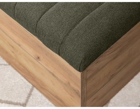 Panca in colore verde e naturale Oceane - Bobochic Paris