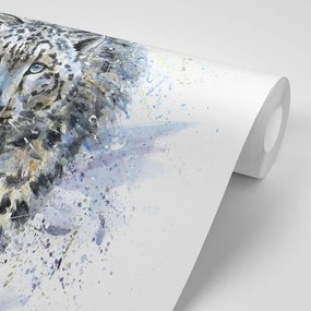 Carta da parati – Leopardo disegnato