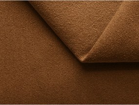 Letto matrimoniale imbottito in terracotta con contenitore con griglia 140x200 cm Kiana - Makamii