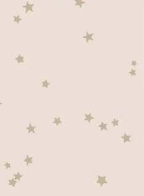 Cole & Son Carta da parati Stars - Pink/ Gold