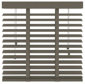 Veneziana Stoccolma in legno, talpa 60 x 130 cm, Larghezza lamelle: 50 mm