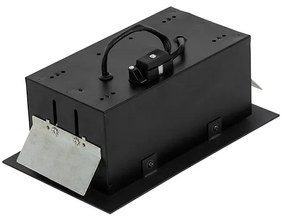 Faretto da incasso moderno nero 2 luci orientabile - Oneon 70