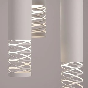 Sollux SL.1689 - Lampadario a sospensione con filo LAMI 3xGU10/10W/230V bianco