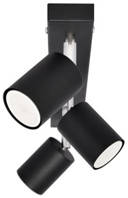 LED Luce Spot a LED TUNE 3xGU10/4,8W/230V nero