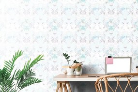 Carta da parati – Fiori vintage