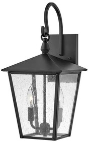 Applique classico chic da esterno HK-HUNTERSFIELD2-M-BK nero IP44 2X E14 ELSTEAD