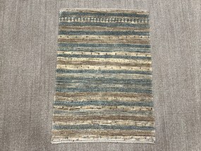 Loribaft Tappeto 90x60 Beige (Iran) Annodato A Mano