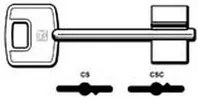 5pz chiavi doppia mappa - cs fer51781