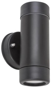Rabalux 8833 - Applique da esterno MEDINA 2xGU10/10W/230V IP44 nero