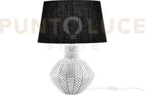 Lume aztec in ceramica misura totale diametro 38xh51cm 1 luce attcc...