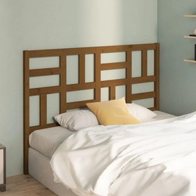 Testiera Per Letto Ambra 141x4x104 Cm İn Legno Massello Di Pino /