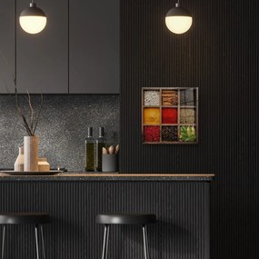 Dipinto su vetro 30x30 cm Spices Box – Styler