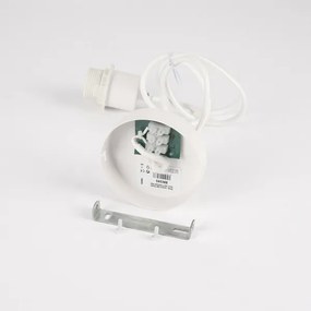 Brilagi - Lampada a sospensione con cavo NORDIC WAVE 1xE27/15W/230V Ø 32 cm lino/bianco