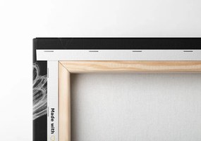 Quadro su tela – Ali d'angelo in bianco e nero