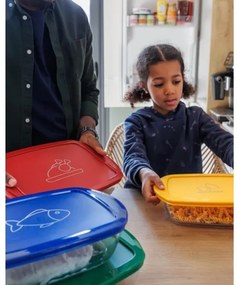 Set da 2 contenitori alimentari in vetro PYREX 1,2/2,5 l