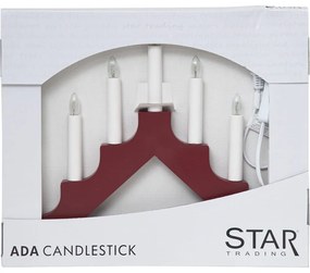 Decorazione luminosa bordeaux Ada - Star Trading