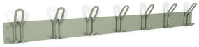 Attaccapanni da parete verde polveroso in metallo 100 cm Miles – Spinder Design
