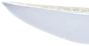 Centrotavola DKD Home Decor Mosaico Beige Bianco Madreperla Resina (50 x 16 x 8 cm)