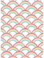 Harlequin Carta da parati Rainbow Brights - Cherry/ Blossom