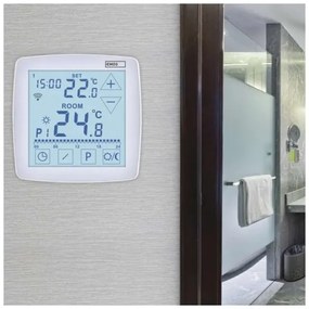 Termostato digitale wireless GoSmart 230V/16A, Wi‑Fi compatibile con Tuya