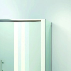 Kamalu - box vasca da bagno angolare 170x80cm kv05