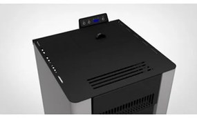 Stufa A Pellet Ad Aria Ventilata 6 KW Efesto Antracite C-Line