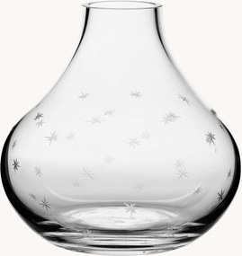 Vaso in cristallo soffiato Stars, alt. 11 cm