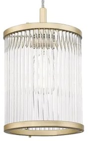 Zuma Line P0528-01F-V6AC - Lampadario a sospensione con filo SERGIO 1xE14/60W/230V oro