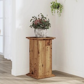 Supporto Per Piante Legno Vecchio 33x33x60 Cm Legno Multistrato /