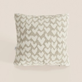 Arrow cuscini geometrici disponibile in diversi colori realizzato in tessuto Idrorepellente beige