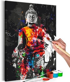 Quadro fai da te Buddha in Colours
