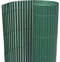 Recinzione da Giardino a Doppio Lato in PVC 90x500 cm Verde cod mxl 17889