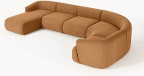 Divano XL componibile in bouclé Sofia