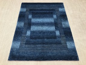 Loribaft Tappeto persiano 150x200 Blu (Iran) Annodato A Mano