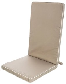 Cuscino per sedie 123 x 48 x 4 cm Taupé