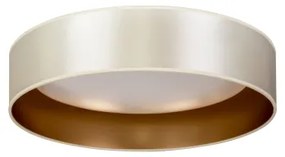 Duolla - Plafoniera LED ROLLER LED/24W/230V diametro 45 cm argento/oro